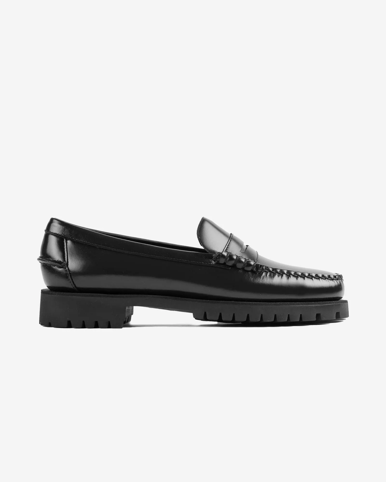 Dan Lug leather moccasins