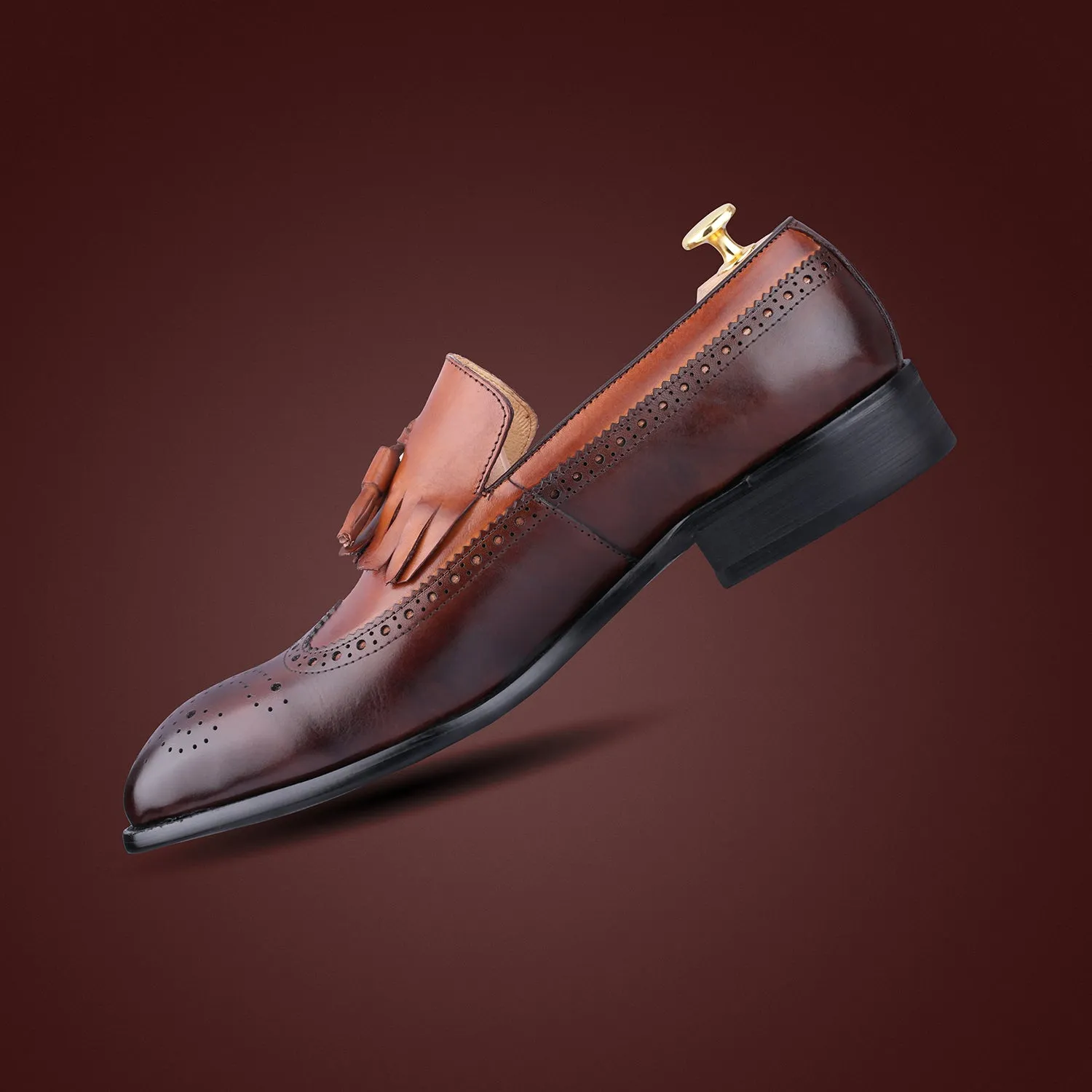 Donitz  Tan Brown Loafers
