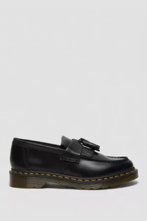 Dr. Martens Adrian Yellow Stitch Smooth - black