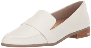 Dr. Scholl's Shoes Womens Faxon Too Slip-On Casual Dress Loafer White Smooth 9 M