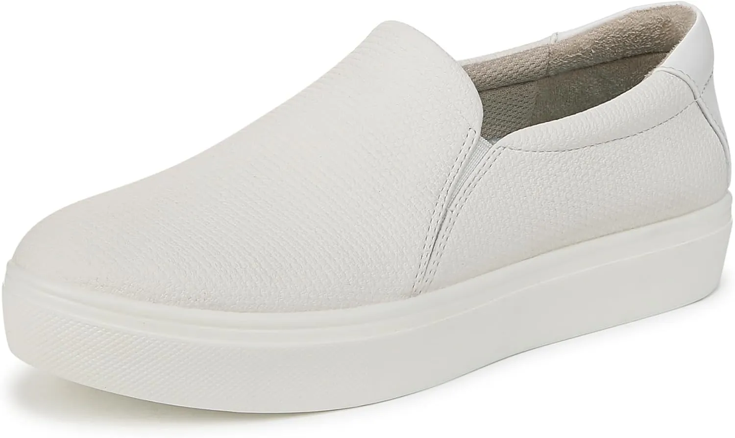 Dr. Scholl's Womens Madison Cloud Sneaker White Snake 8.5M