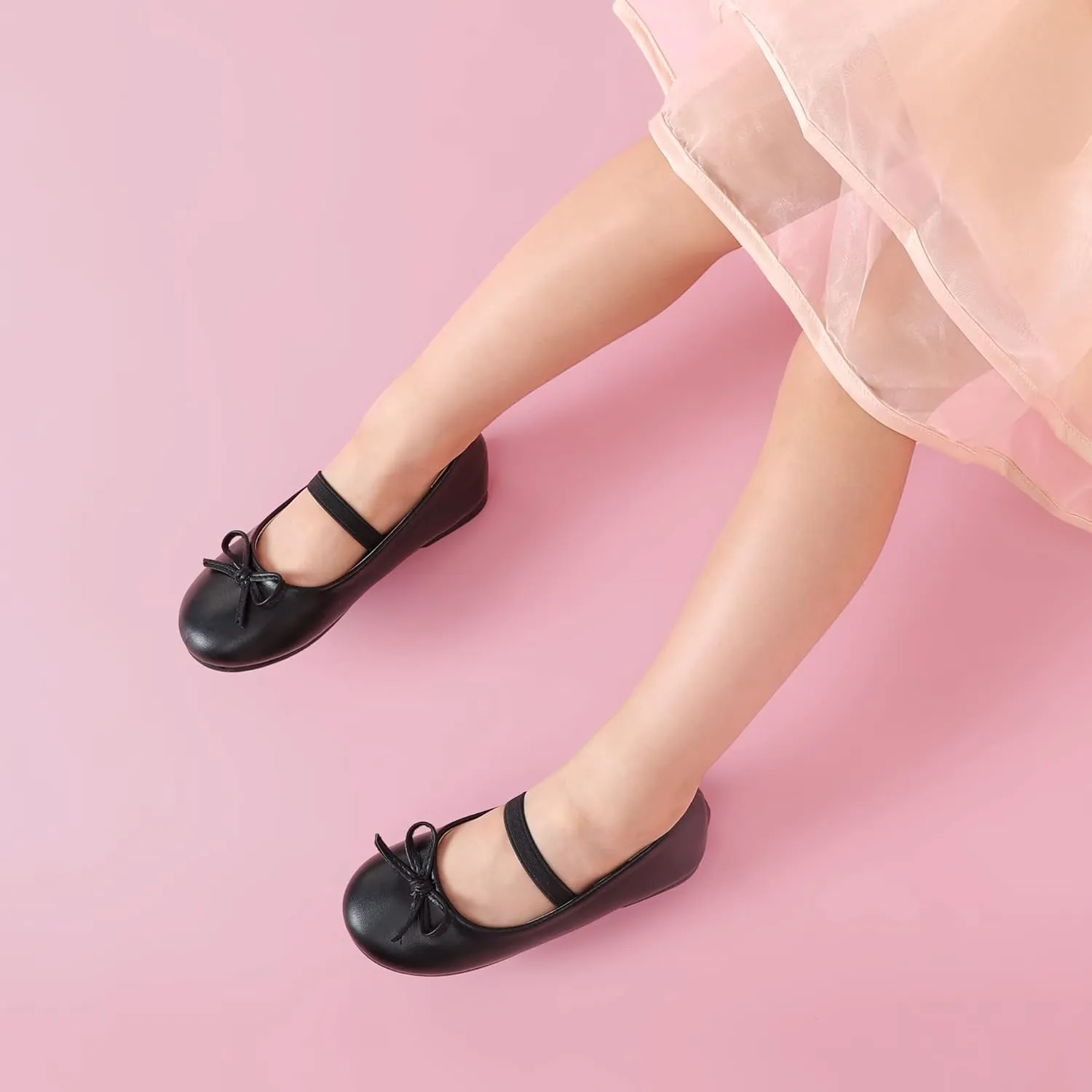 DREAM PAIRS Toddler Girls Dress Shoes Party Wedding Flower Girl Ballet Flats