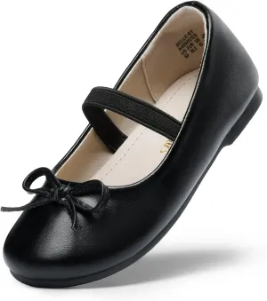 DREAM PAIRS Toddler Girls Dress Shoes Party Wedding Flower Girl Ballet Flats