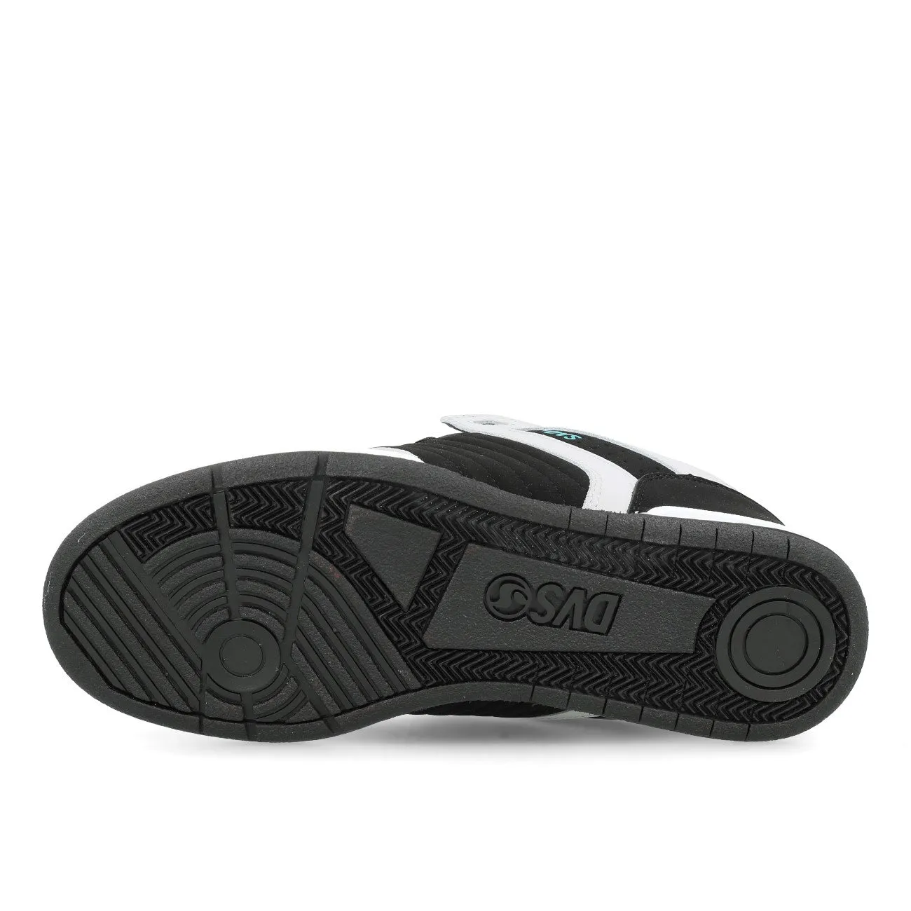 DVS Celsius Herren Black Charcoal White Turquoise Nubuck