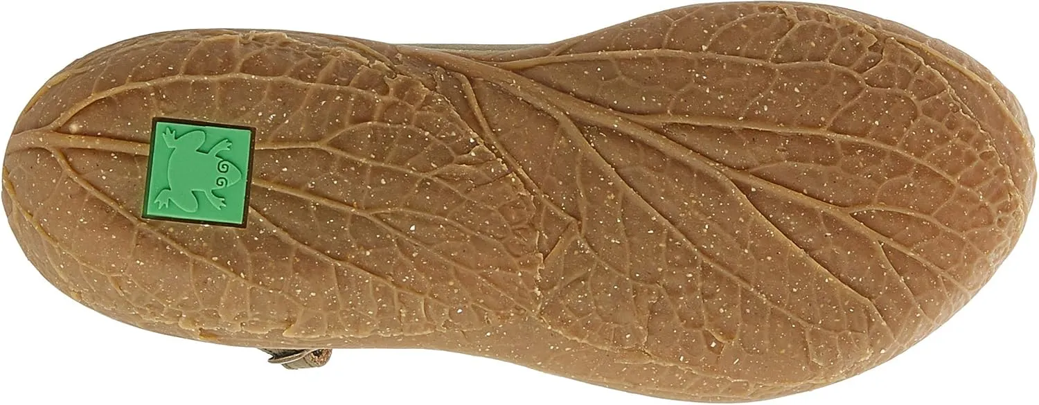 El Naturalista Women's Ankle Strap Ballet Flats