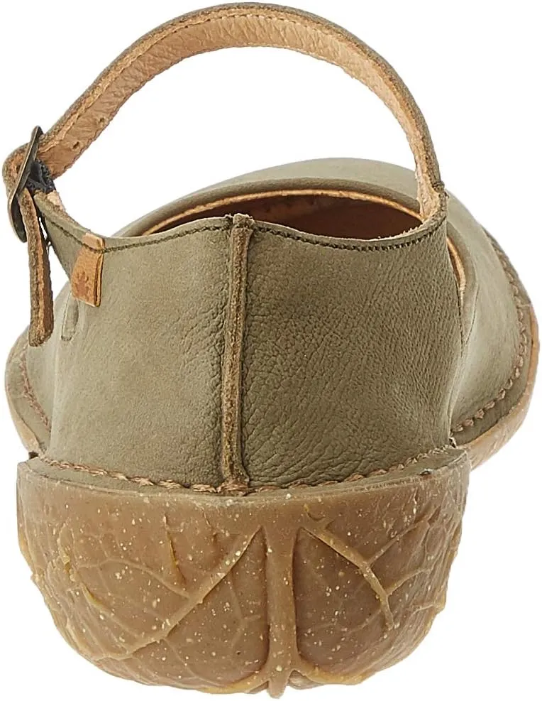 El Naturalista Women's Ankle Strap Ballet Flats