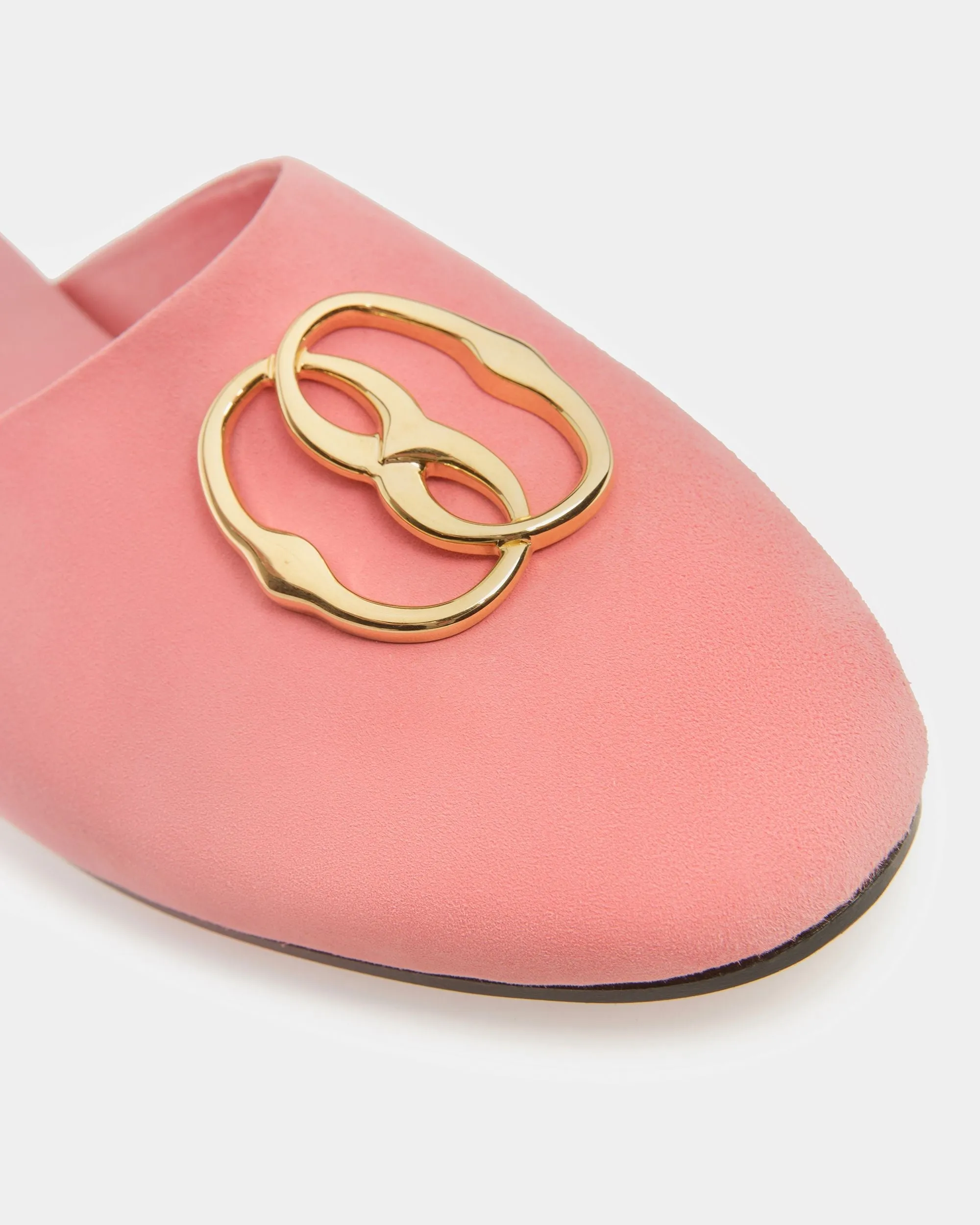 Emblem Loafer In Suede