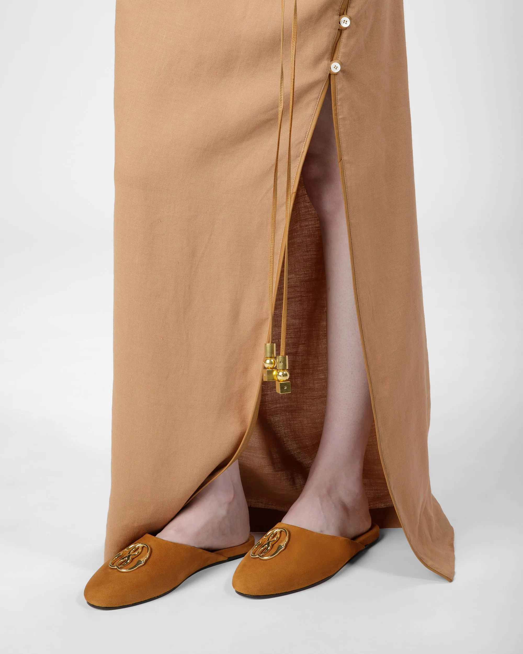 Emblem Loafer In Suede