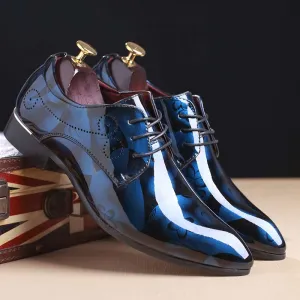 Fashion Patent Luxury Oxford Shoes
