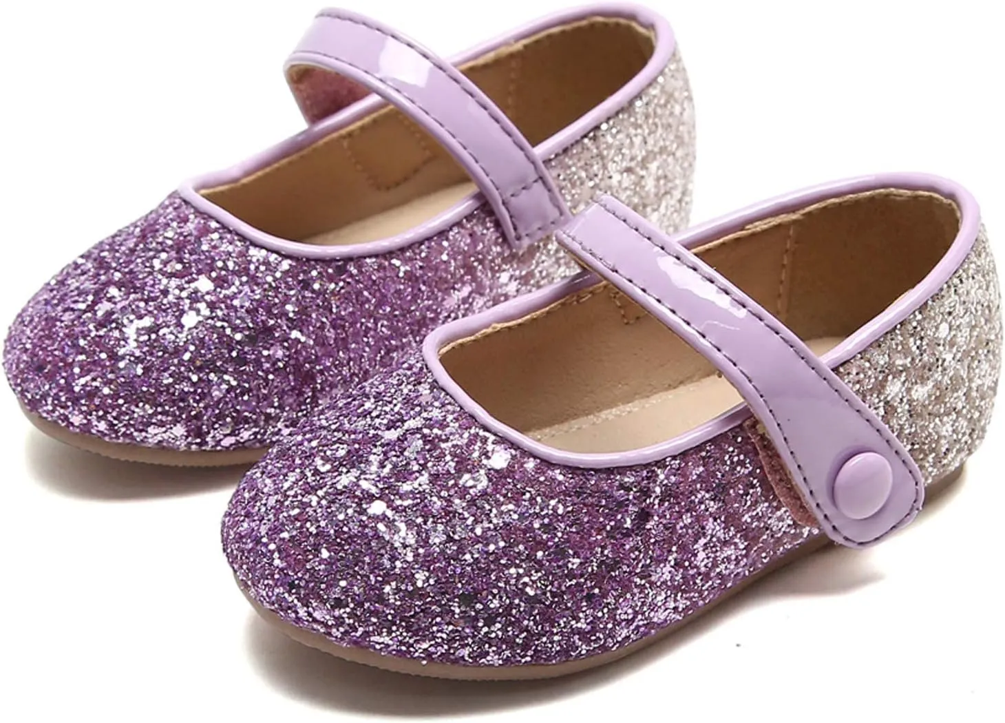 Felix & Flora Toddler Girl Dress Shoes - Flower Girl Ballet Mary Jane Flats Party School Wedding