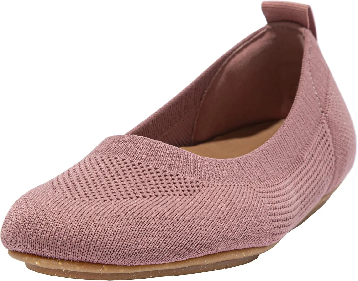 FitFlop Women's Allegro E01 Multi-Knit Ballet Pumps, Warm Rose - 11