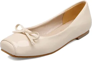 Flats Womens Foldable Ballet Closed Toe Pumps