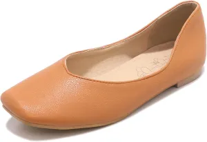 Flats Womens Foldable Ballet Closed Toe Pumps