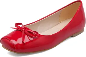 Flats Womens Foldable Ballet Closed Toe Pumps