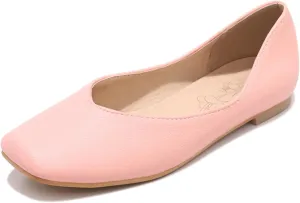 Flats Womens Foldable Ballet Closed Toe Pumps