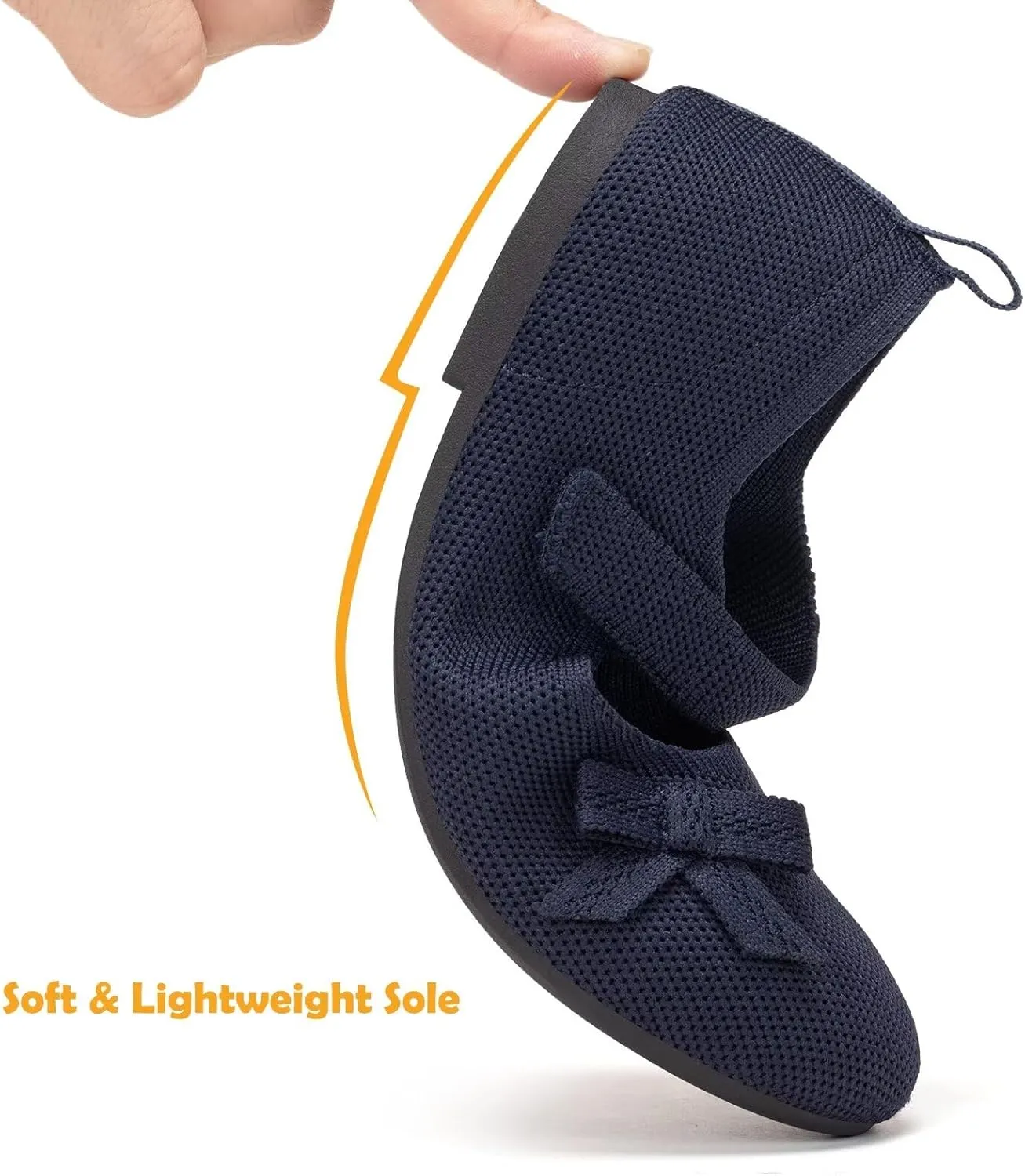 Frank Mully Girls Dress Shoes Mary Janes Girl Flats Slip on Ballet Flat Party School Shoes with Bow Toddler/Little Kid/Big Kid