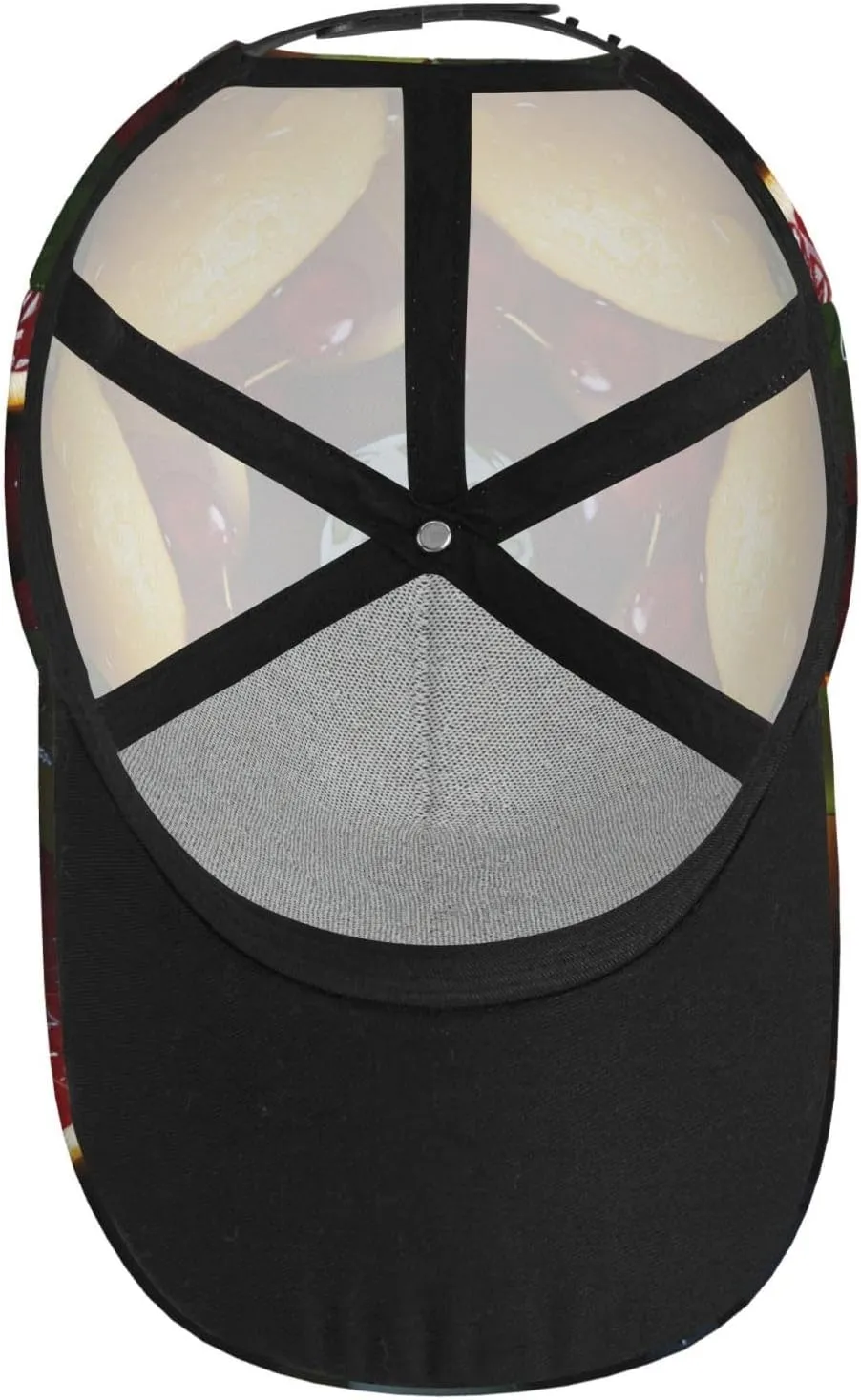 Fresh Oranges Kiwis Classic Baseball Cap - Adjustable Running Hat - Ideal for Beach Vacation, Outdoor Sports & Travel