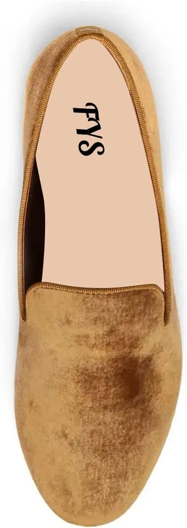 FYS Women Comfortable Slip On Loafers Round Toe Ballet Flats Walking Casual Driving Office Wide Dressy Shoes Size 4-15 US