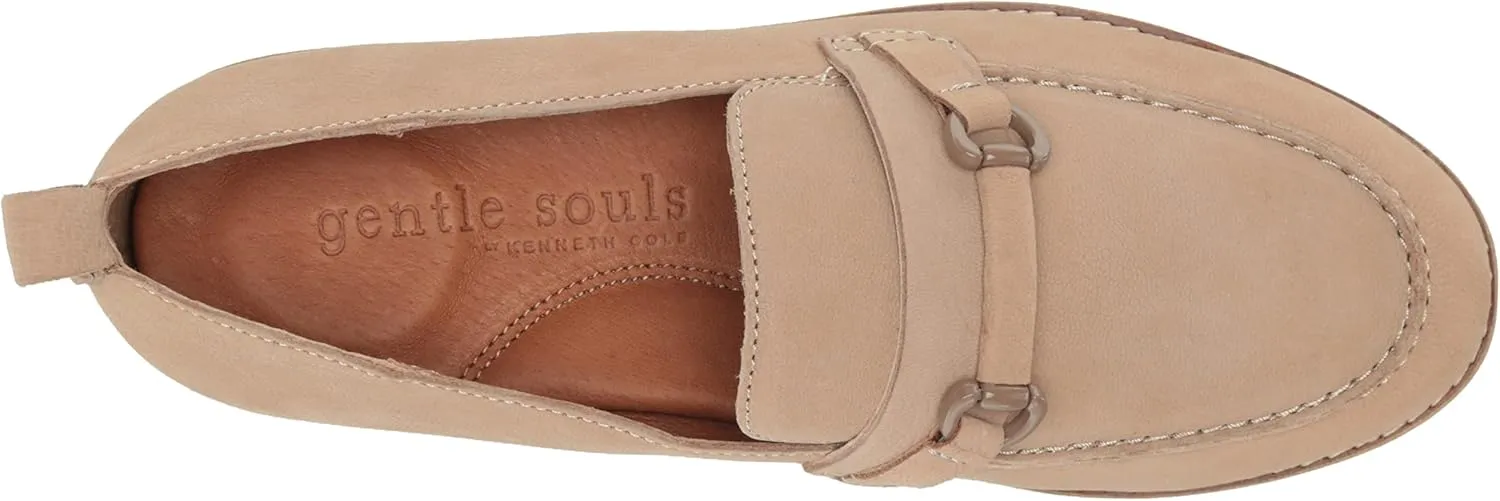 Gentle Souls by Kenneth Cole Women's Eugene Lug Bit Loafer