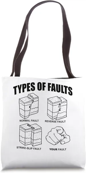 Geology Your Fault Tote Bag