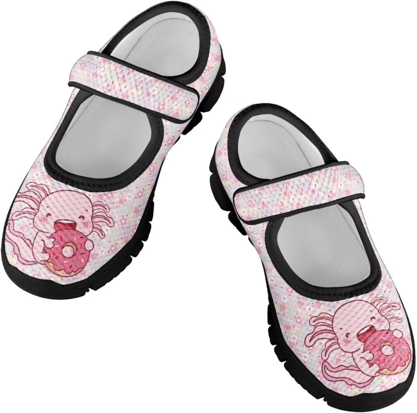 Girls Axolotl Dress Shoes Mary Jane Shoes Princess Ballet Flats Flower Girl Wedding Party School Shoes