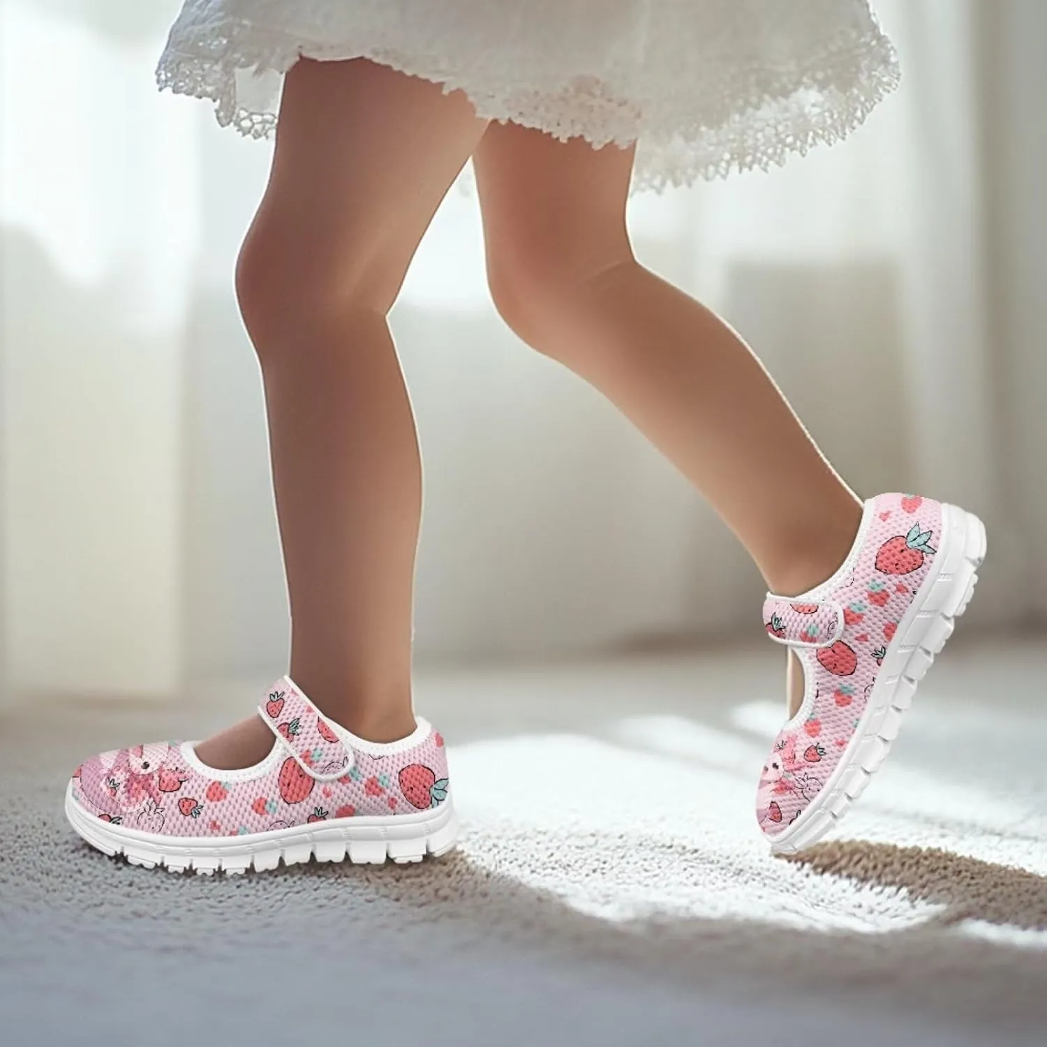 Girls Dress Shoes Animal Print Mary Jane Shoes School Wedding Party Shoes for Little/Big Girl