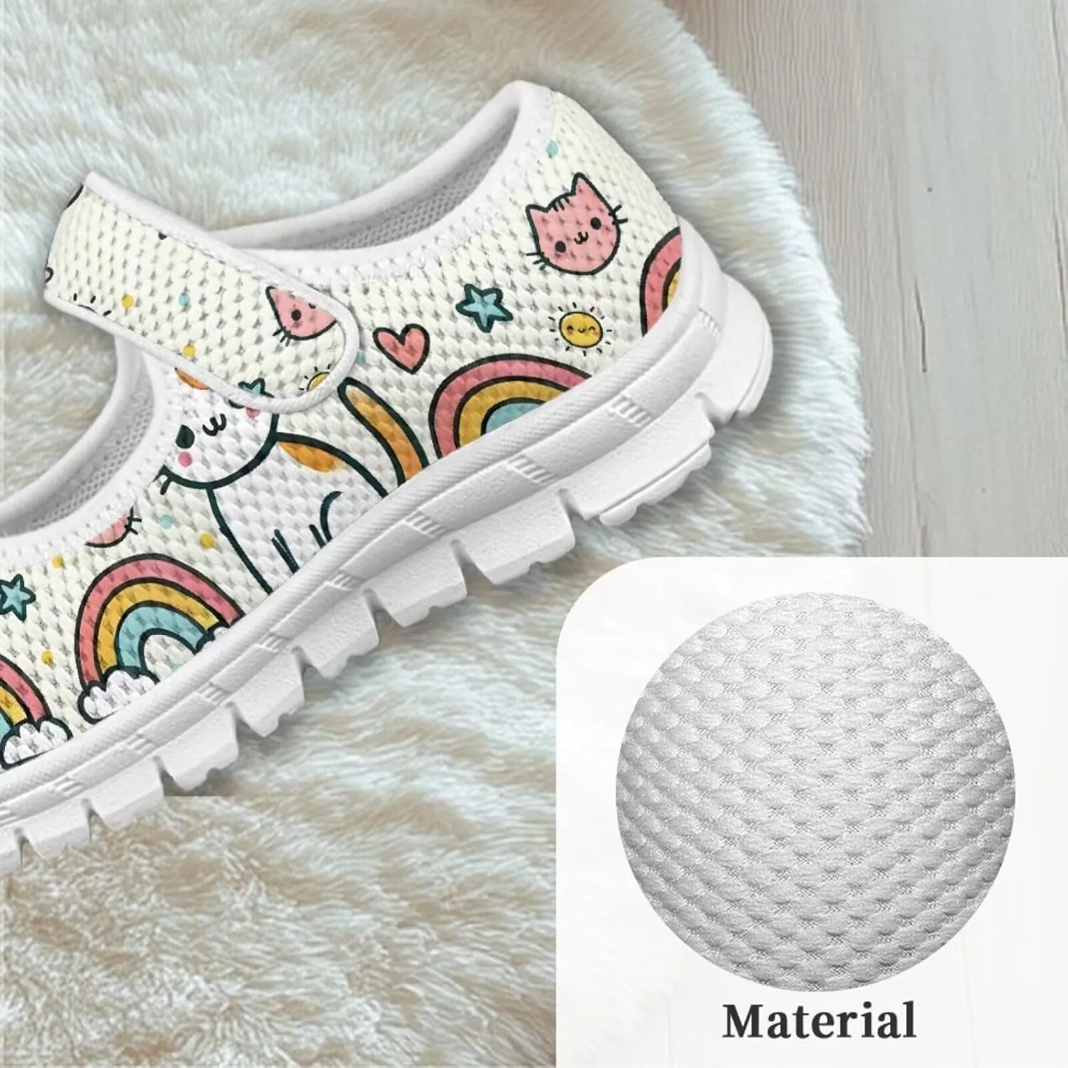 Girls Mary Jane Shoes Animal Print School Uniform Shoes Round Toe Ballet Flats Casual Footwear US 11-2.5