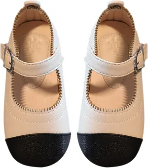 Girls School Uniform Dress Shoes Mary Jane Ballet Flats Wedding Shoes Toddler Little Kid