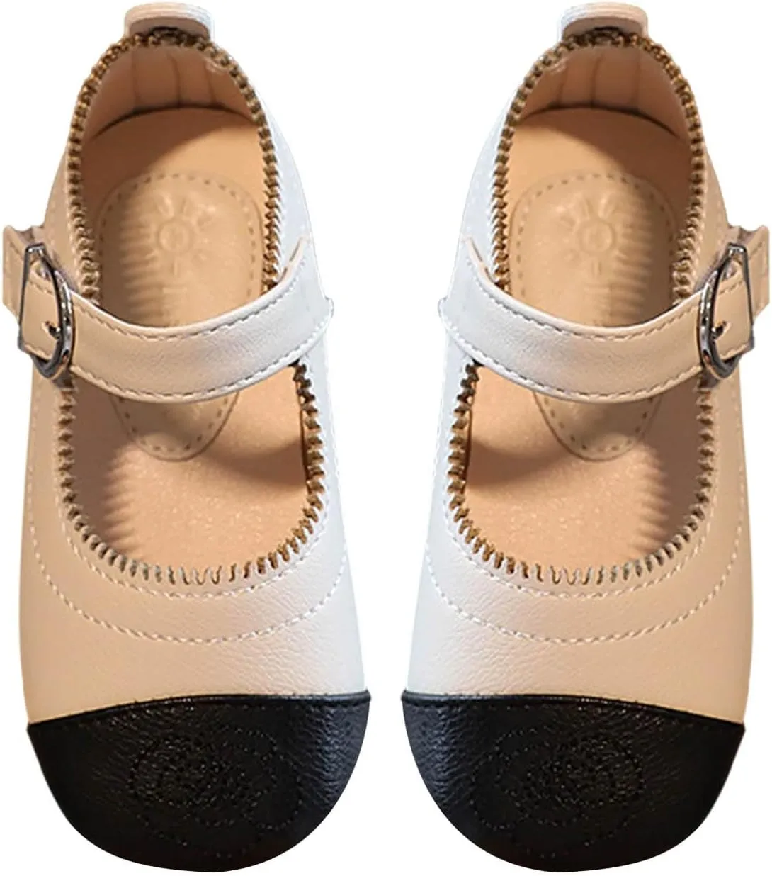 Girls School Uniform Dress Shoes Mary Jane Ballet Flats Wedding Shoes Toddler Little Kid
