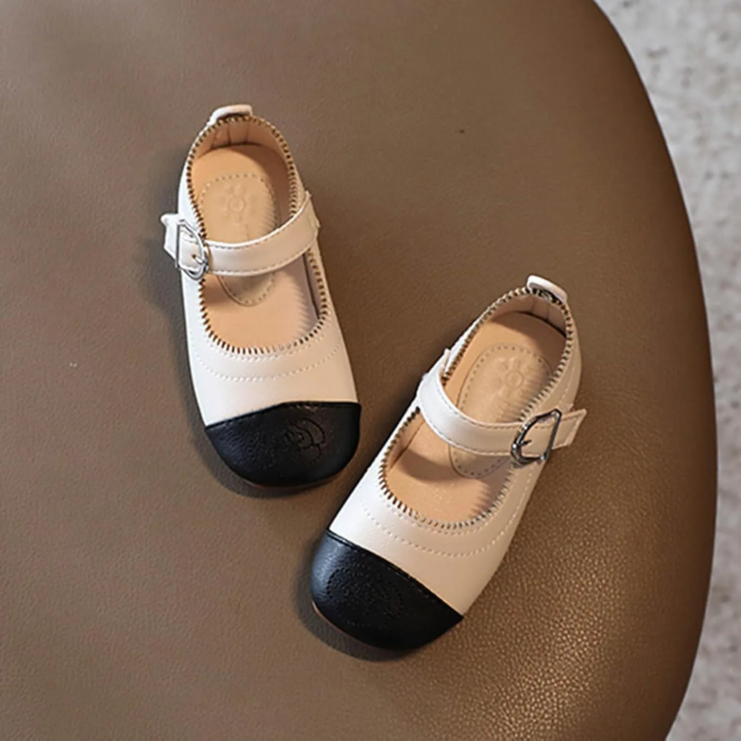 Girls School Uniform Dress Shoes Mary Jane Ballet Flats Wedding Shoes Toddler Little Kid