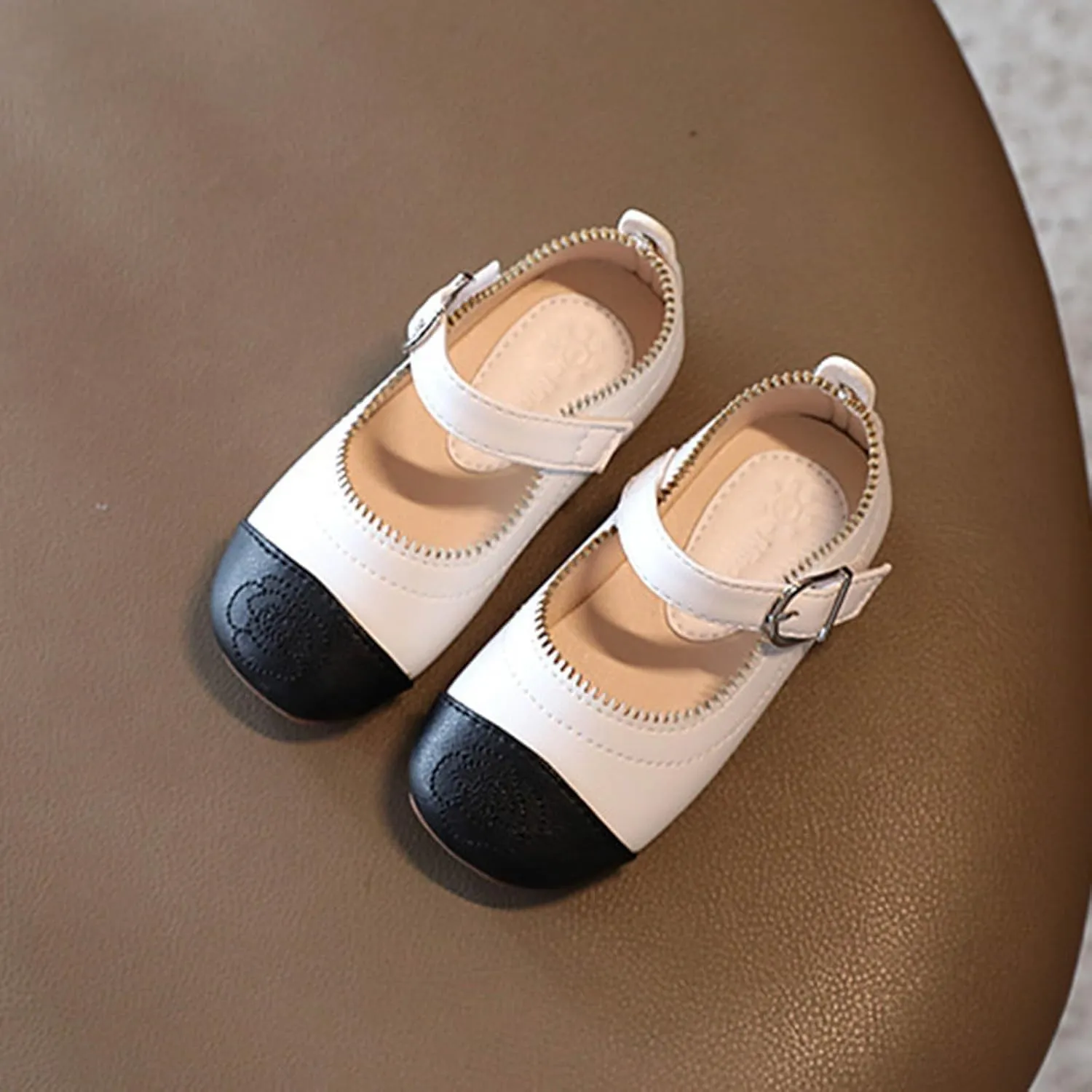 Girls School Uniform Dress Shoes Mary Jane Ballet Flats Wedding Shoes Toddler Little Kid