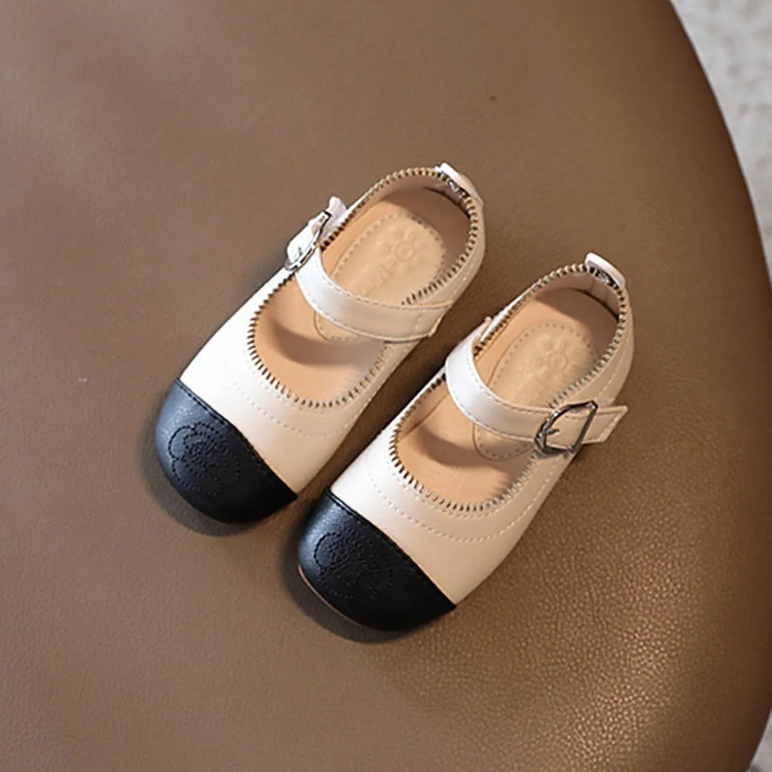 Girls School Uniform Dress Shoes Mary Jane Ballet Flats Wedding Shoes Toddler Little Kid