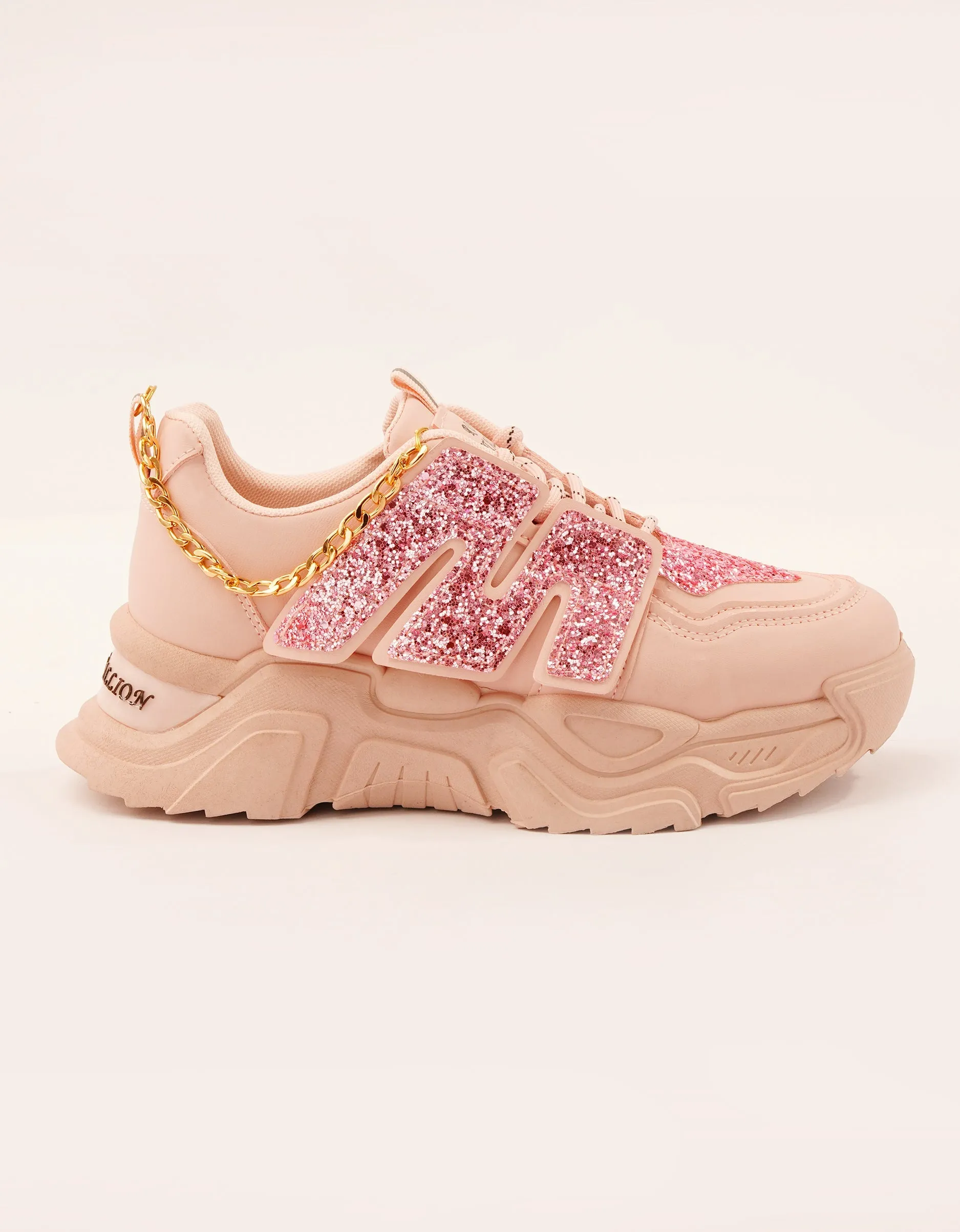 Glam Grip Chain Chunky Sneakers