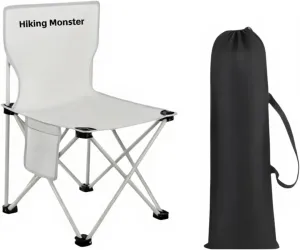 Heavy Duty Portable Folding Camping Chair - 200lb Capacity | Aircraft Aluminum Frame | Ripstop Oxford Fabric | Oversized Adult-Sized for Outdoor, Beach & Fishing (Mibai plus large size 40 * 40 * 65cm)