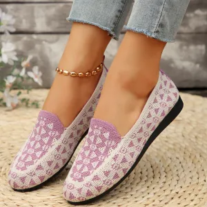 Helen – Breathable Knit Slip-Ons for Women