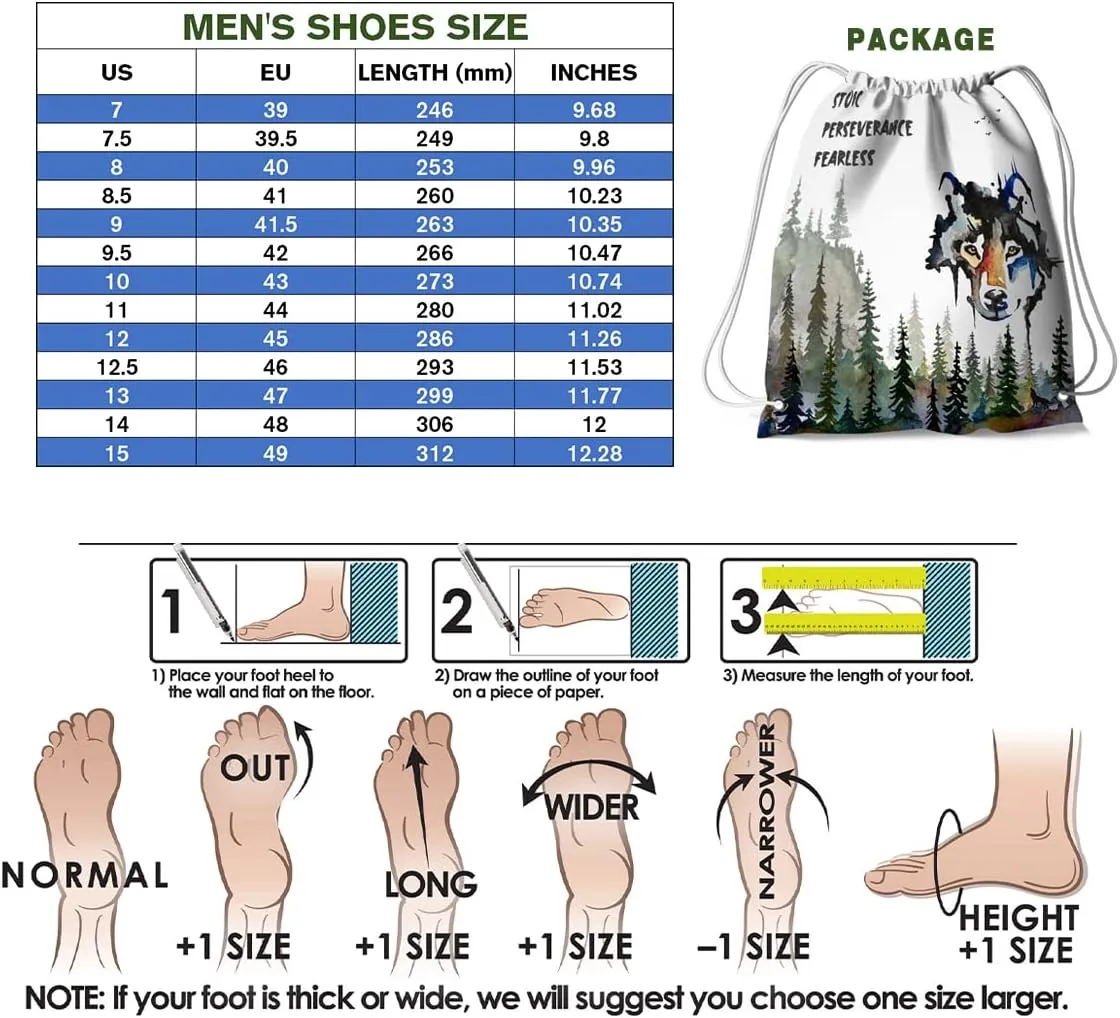 Hetios Mens Graffiti Sneakers - Tennis Sock Shoes Casual Walk Outdoor Sport Running Antiskid Plus Size 7 to 15