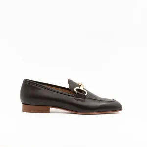 Horsebit Loafer in Brown Leather