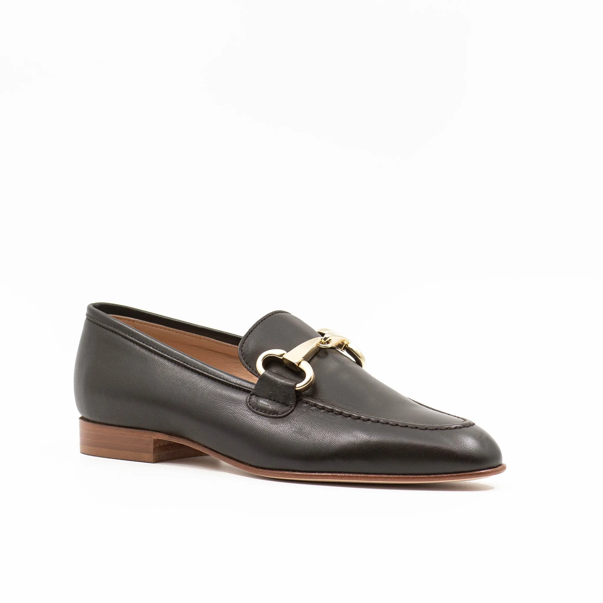 Horsebit Loafer in Brown Leather