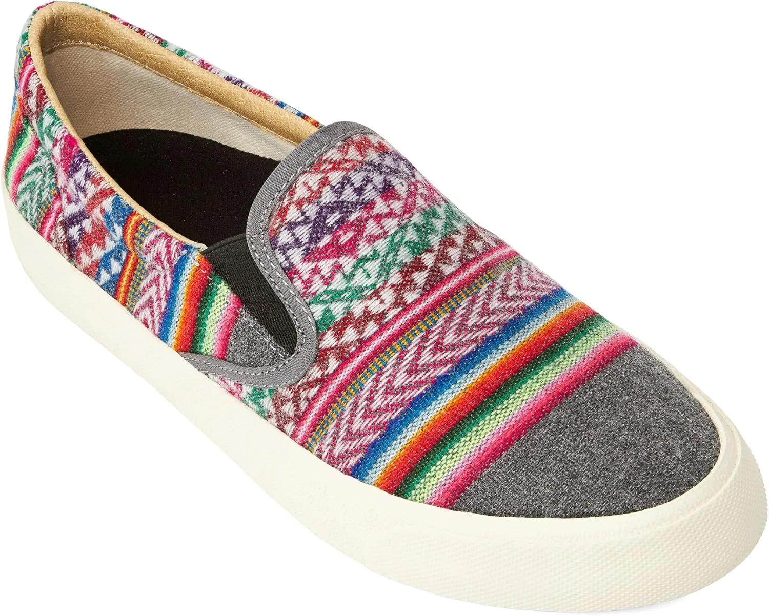 Inkkas - Slate Slip On Canvas Sneaker - Handcrafted Artisan Women's & Men's Casual Shoes