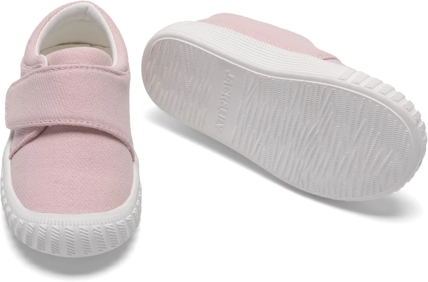 Jack & Lily Canvas Sneakers for Kids - Breathable Toddler Shoes with Non-Slip Sole for Confident Steps - Slip on Shoes for Comfort & Daily Play - Baby Sneakers Keep Little Feet Happy All Day
