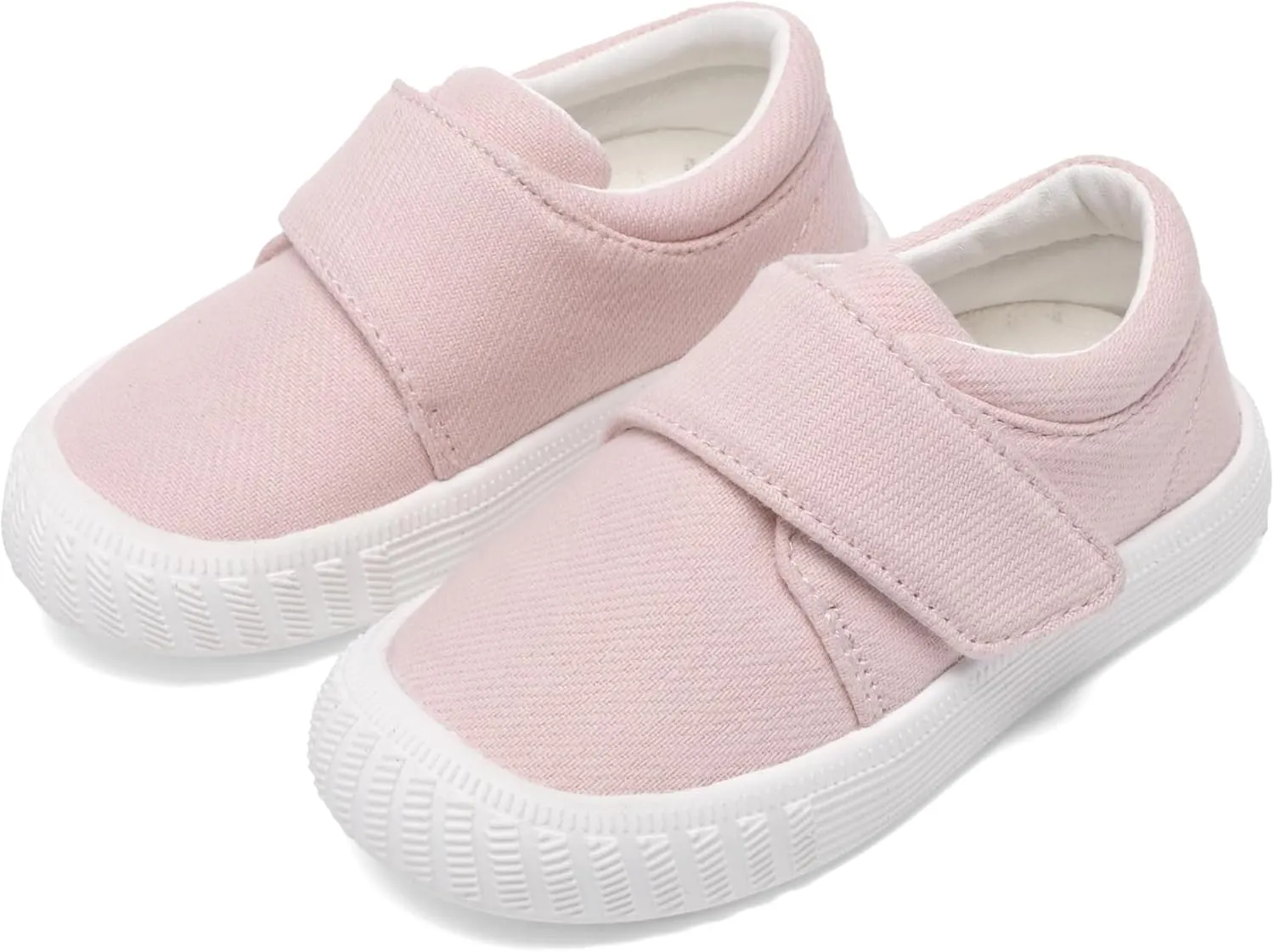 Jack & Lily Canvas Sneakers for Kids - Breathable Toddler Shoes with Non-Slip Sole for Confident Steps - Slip on Shoes for Comfort & Daily Play - Baby Sneakers Keep Little Feet Happy All Day