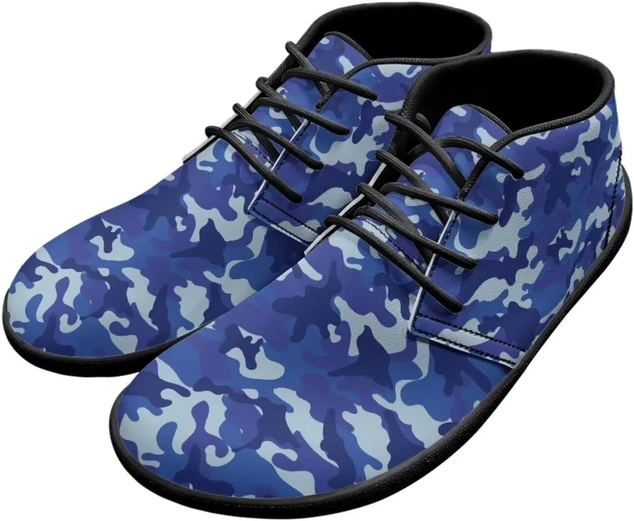 Jeiento Men Barefoot Shoes Camouflage - Wide Toe Box Camo Zero Drop Sole Walking Shoes