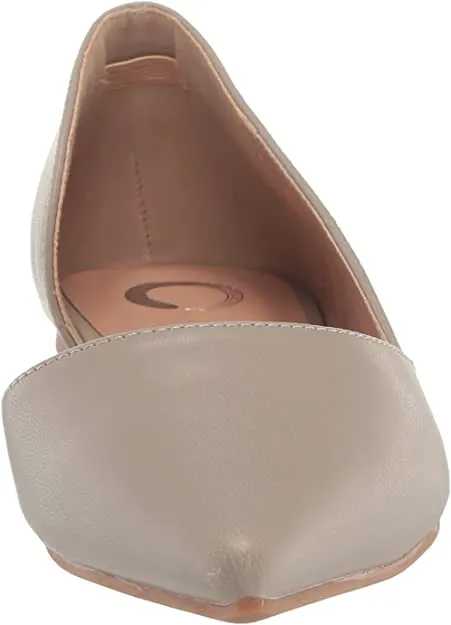 Journee Collection Women's Flats, Grey, 9 Wide