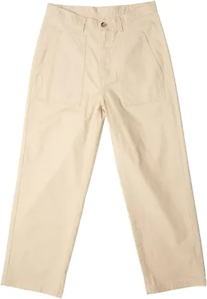 KAVU Peri Womens Cotton Etch High Rise Waist Slacks