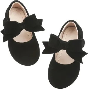 Kiderence Little Toddler Girls Dress Shoes Ballerina Ballet Flats Kids Mary Janes