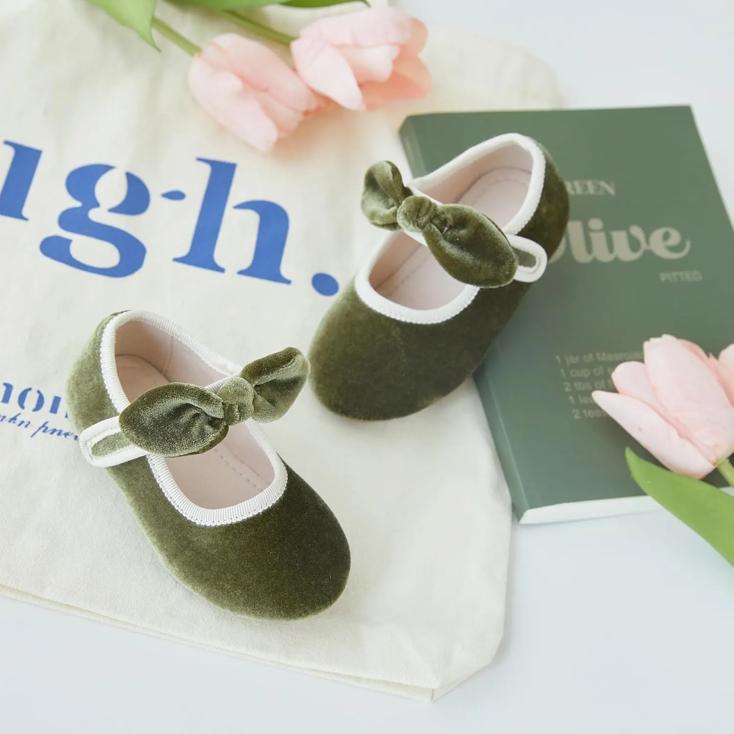 Kiderence Toddler Girls Dress Shoes Little Kids Mary Janes Ballet Flats Toddler