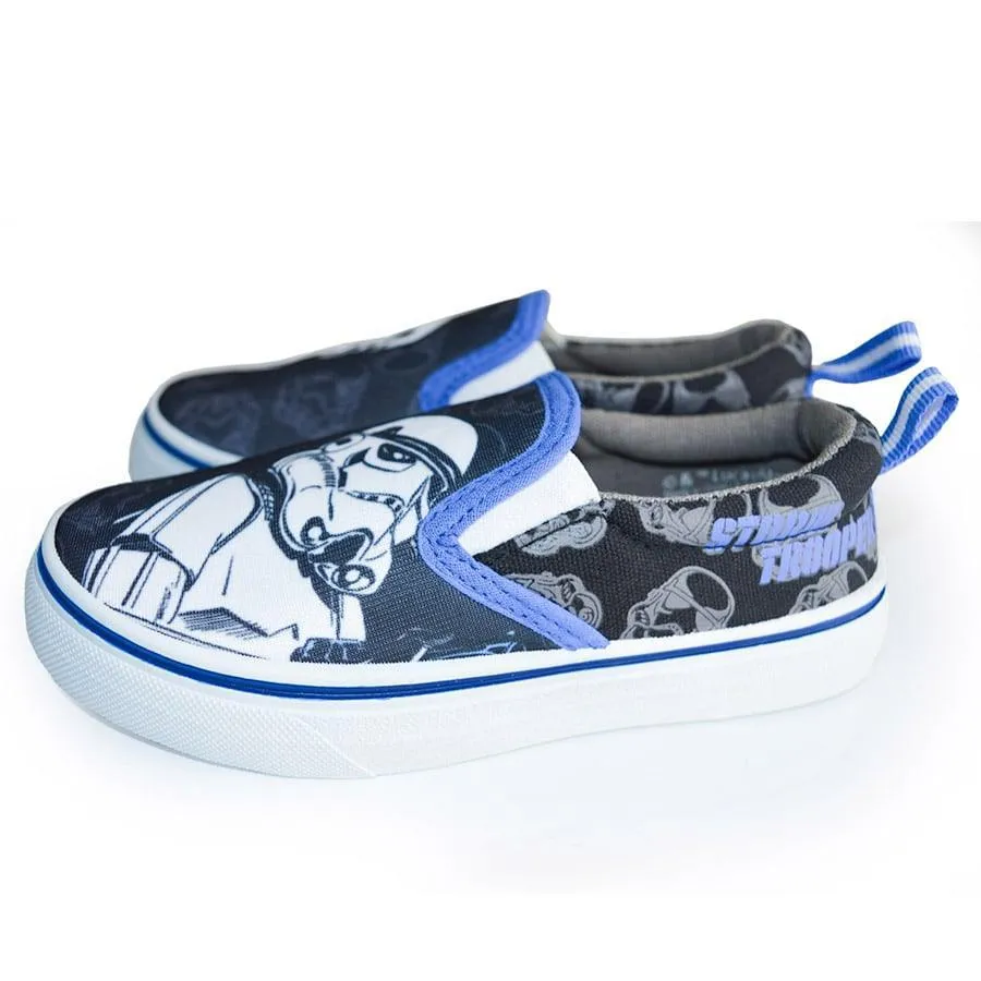Kids Shoes Star Wars Trooper Toddlers & Kids Slip-on Canvas Shoes