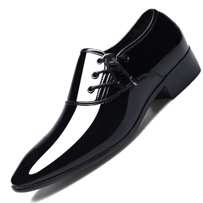 Kleid Schuhe Männer Oxford Patent