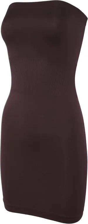 KMystic Seamless Strapless Tube Slip Dress