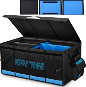Kohree RV Storage and Organization, 74L Collapsible RV Storage Bag, RV Caddy Organizer for RV Accessories, RV Containers Holds RV Stabilization & Electric Accessories
